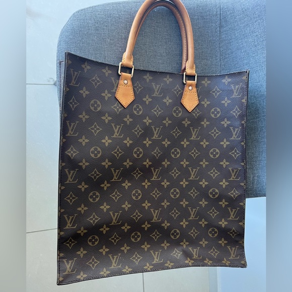 Louis Vuitton Bags Lv Vintage Monogram Sac Plat Tote Poshmark